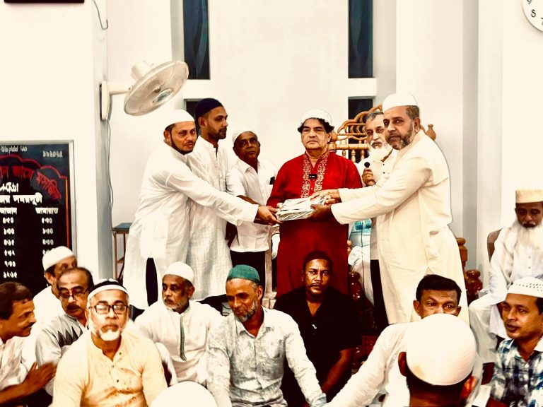 মাহিলাড়া পশ্চিম শরীফাবাদে ইঞ্জিনিয়ার আবদুস সোবহানের গণসংযোগ ও লিফলেট বিতরণ কার্যক্রম