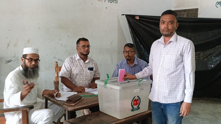 নলচিড়া মাধ্যমিক বিদ্যালয়ে ম্যানেজিং কমিটির নির্বাচন অনু‌ষ্ঠিত