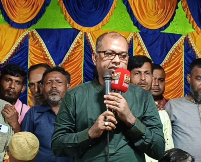 নিজ এলাকার সনাতন ধর্মাবলম্বীদের পাশে অ্যাড: গাজী সজল