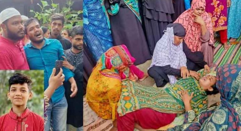 বিদ‌্যুৎস্পৃ‌স্টে মাদ্রাসাছাত্রের মৃত্যু