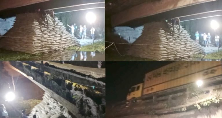 বামরাইল ব্রিজে ফাটল, ঝুঁকিতে ঢাকা-বরিশাল মহাসড়কের যান চলাচল