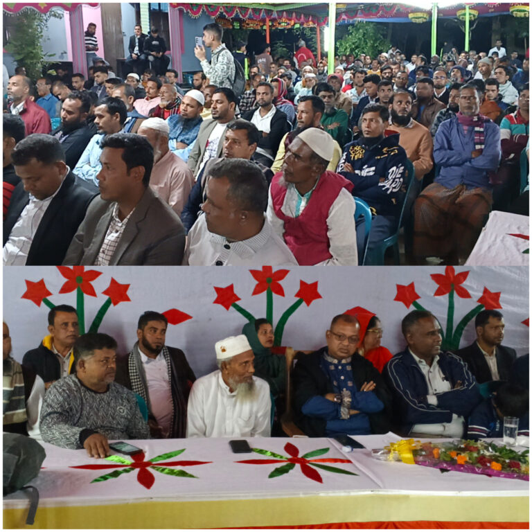 কর্মী সভায় এ্যাডভোকেট গাজী কামরুল ইসলাম সজল।