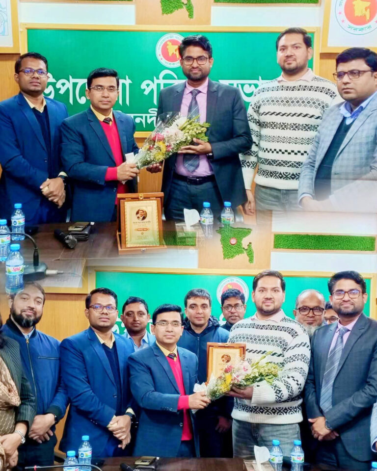 গৌরনদী উপজেলা অফিসার্স ক্লাবে স্বাস্থ্য কর্মকর্তার বিদায় ও বরণ অনুষ্ঠান